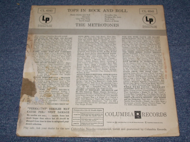 画像: METROTONES,THE - THE METROTONES, / 1955 MONO US ORIGINAL 10"LP 