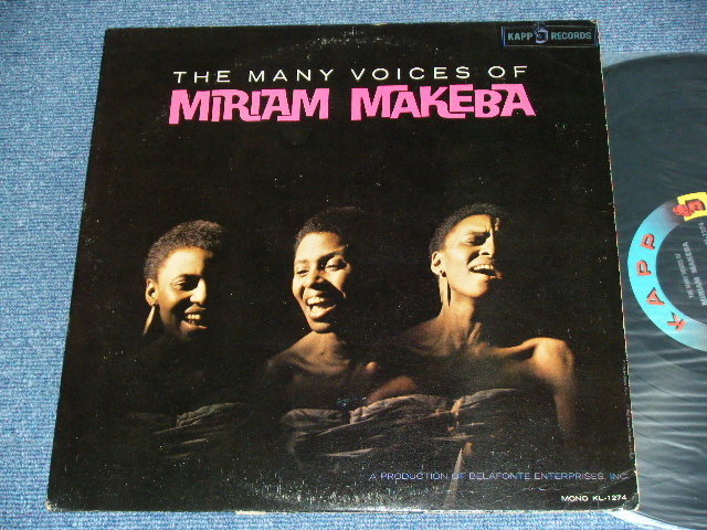 画像1: MIRIAM MAKEBA - THE MANY VOICES OF / 1962 US ORIGINAL MONO  Used LP