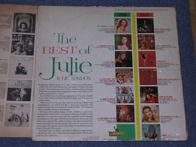 画像: JULIE LONDON - THE BEST OF / 1962 US ORIGINAL MONO LP