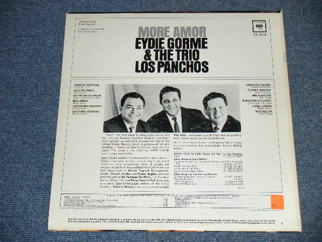 画像: EYDIE GORME & TRIO LOS PANCHOS - MORE AMOR ( Ex-/MINT- )  / 1965 US AMERICA ORIGINAL "2 EYS" Label  MONO Used LP