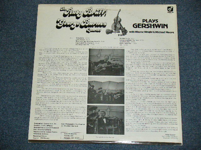 画像: THE RUBY BRAFF / GEORGE BARNES QUINTET - PLAYS GERSHWIN / 1975 US ORIGINAL LP  