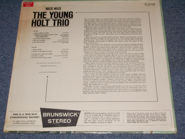 画像: THE YOUNG-HOLT TRIO - WACK WACK / 1966 US ORIGINAL PROMO STEREO SEALED LP 