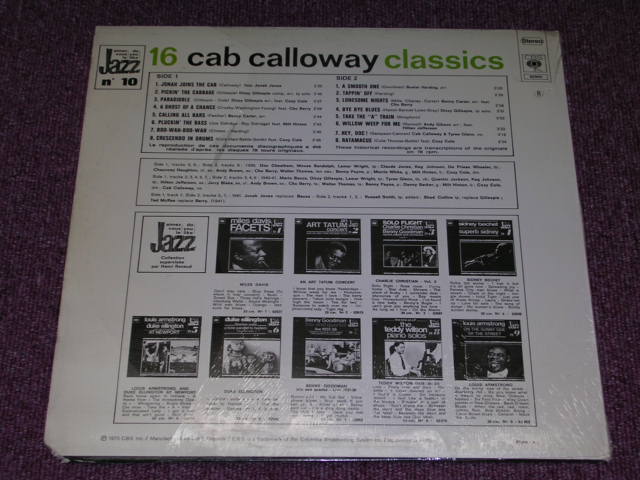 画像: CAB CALLOWAY - 16 CLASSICS / 1973 HOLLAND ORIGINAL LP