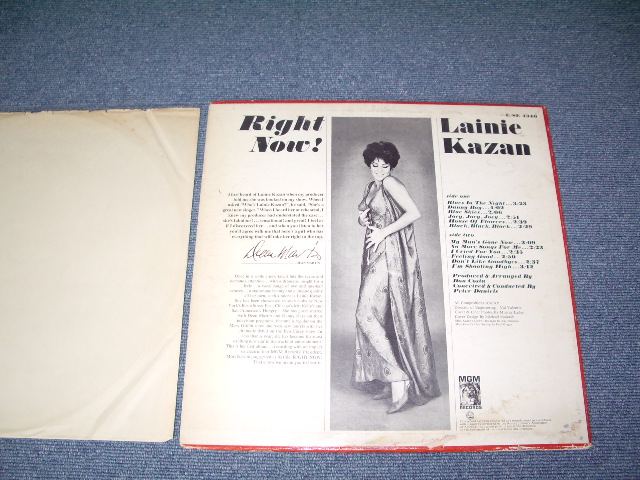 画像: LAINIE KAZAN - RIGHT NOW! / 1966 US ORIGINAL MONO LP 