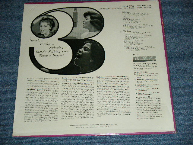 画像: ANN-MARGRET + KITTY KALLEN + DELLA REESE - 3 GREAT GIRLS  / 1963  US ORIGINAL STEREO LP  