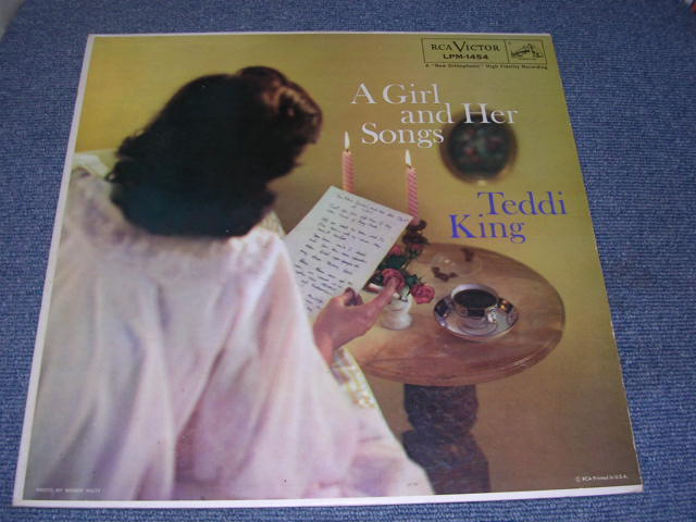 画像1: TEDDIE KING - A GIRL AND HER SONGS / 1957 US ORIGINAL MONO LP