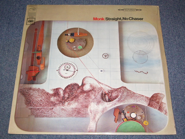 画像1: THELONIOUS MONK -  STRAIGHT, NO CHASER (SEALED) / US AMERICA REISSUE "BRAND NEW SEALED" LP