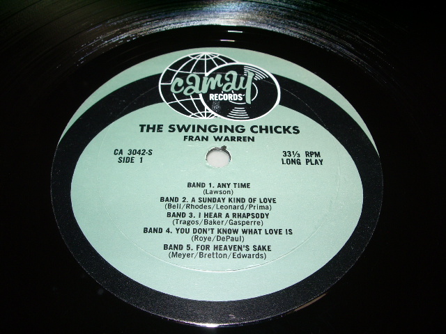 画像: JUNE CHRISTY/FRAN WARREN - THE SWINGING CHICKS / US STEREO ORIGINAL LP  