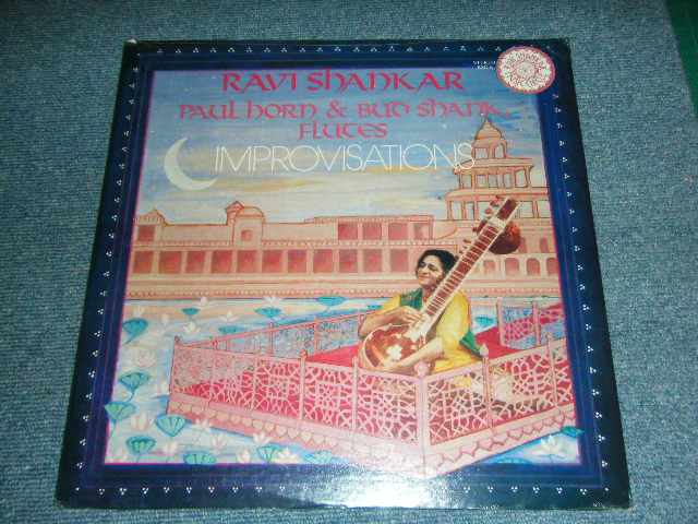 画像1: RAVI SHANKAR - IMPROVISATIONS / 1981 US ORIGINAL Brand New Sealed LP 